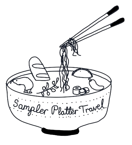 Sampler Platter Travel Logo