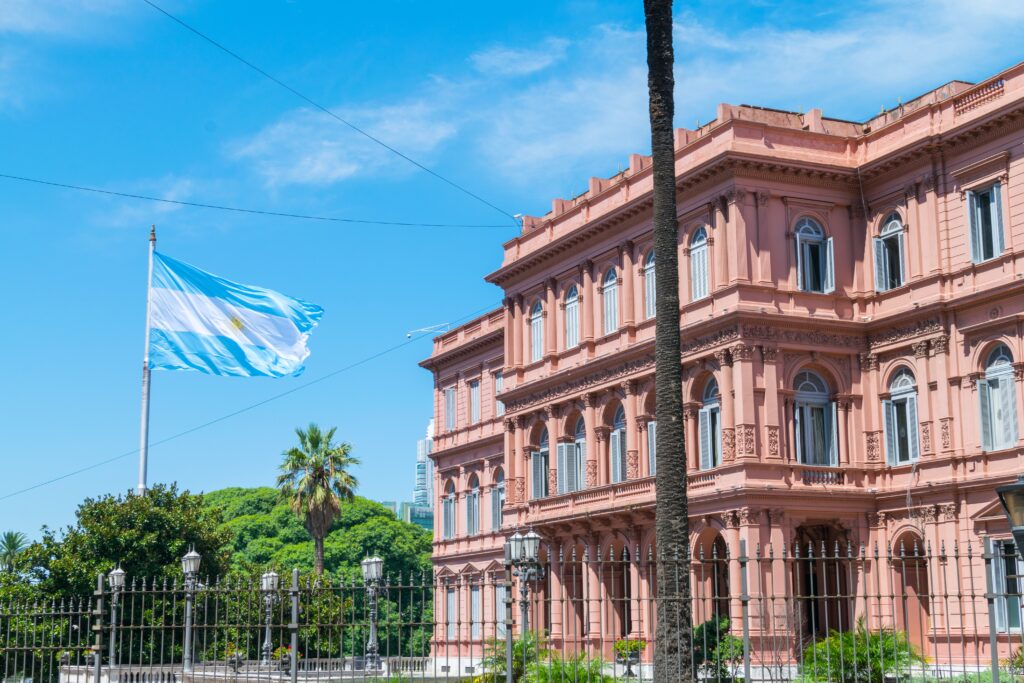 La Casa Rosada in Buenos Aires