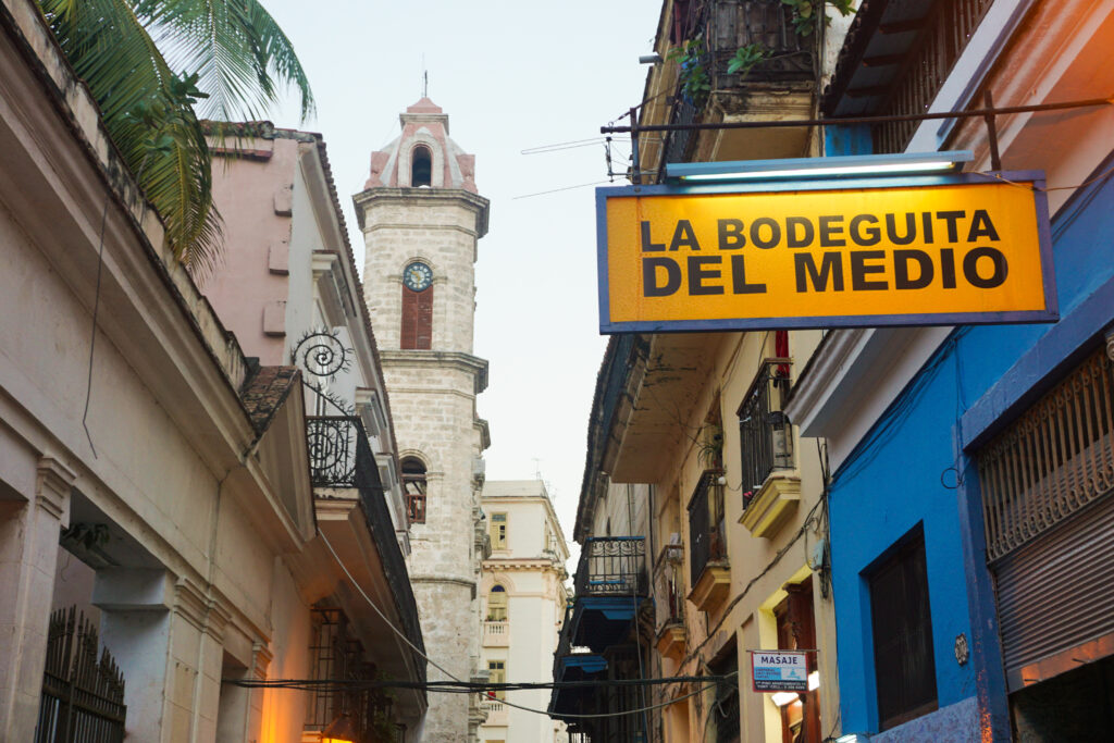 La Bodeguita del Medio in Havana, Cuba