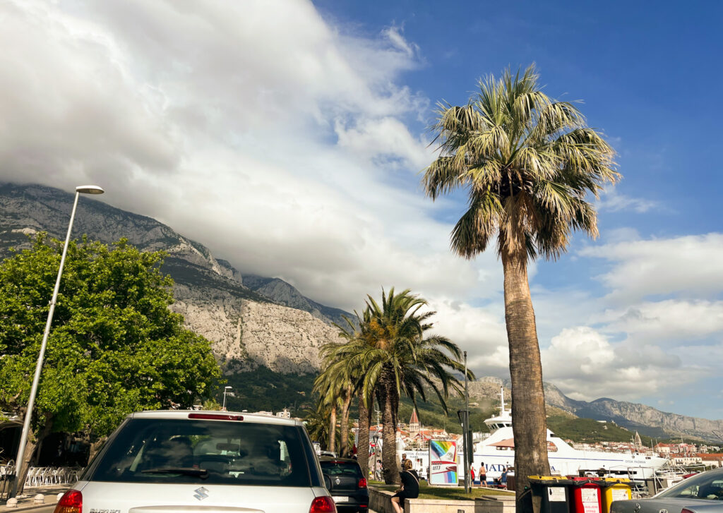 Ferry Port in Makarska, Mainland Croatia