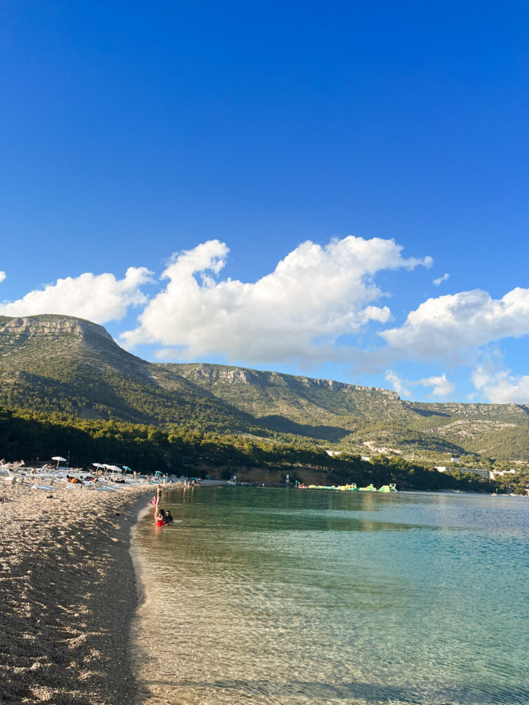 Zlatni Rat Beach (Golden Horn Beach) at Golden Hour in Bol, Croatia