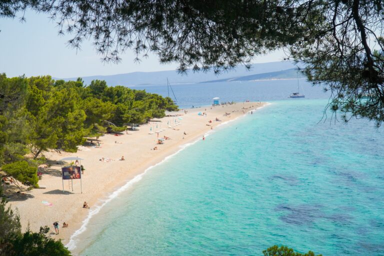 Zlatni Rat Beach in Bol, Croatia