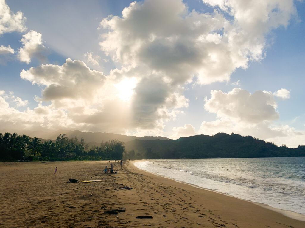 Hanalei Bay Beach