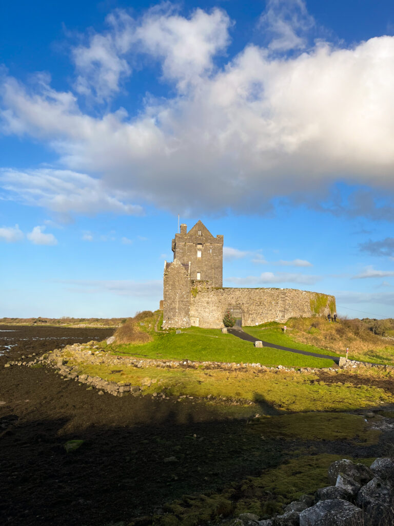 Dungaire Castle on a sunny day