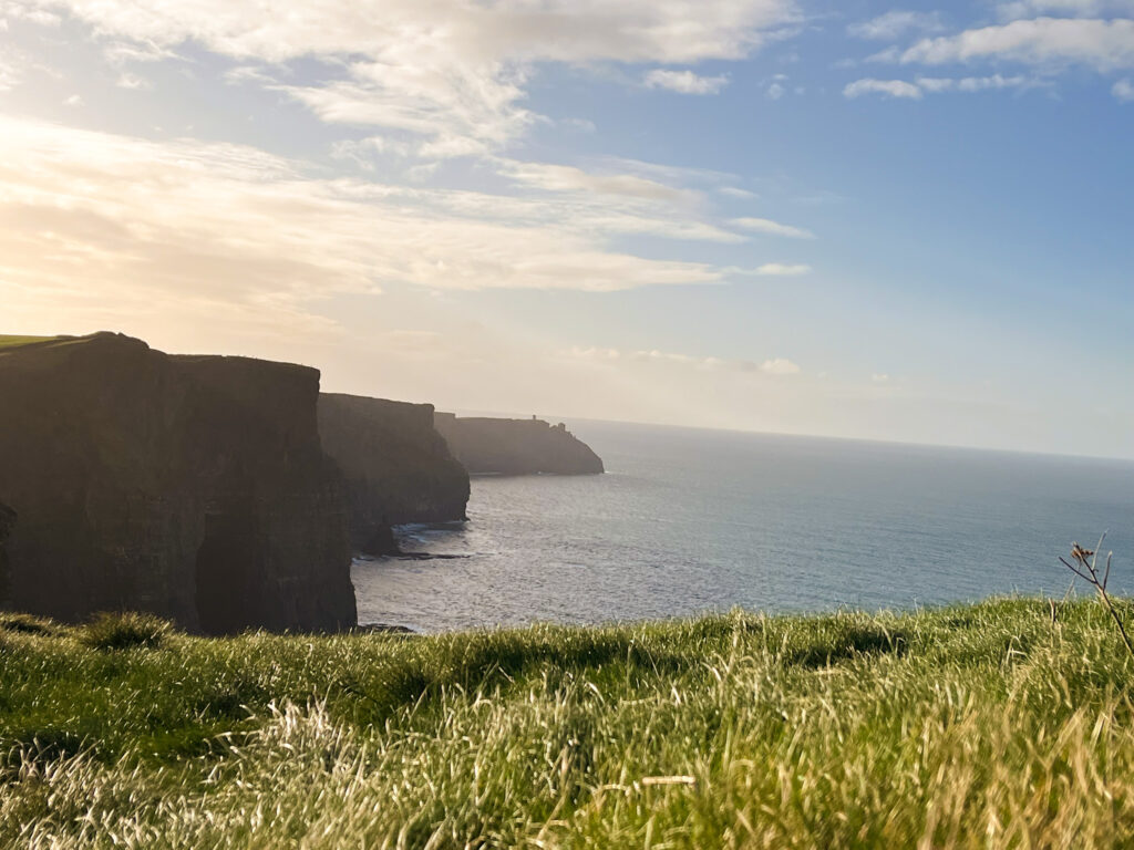 View of the Cliffs of Moher - Facing South
