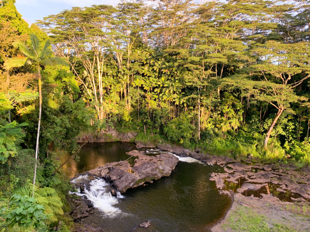 Waterfall in Hilo, Big Island