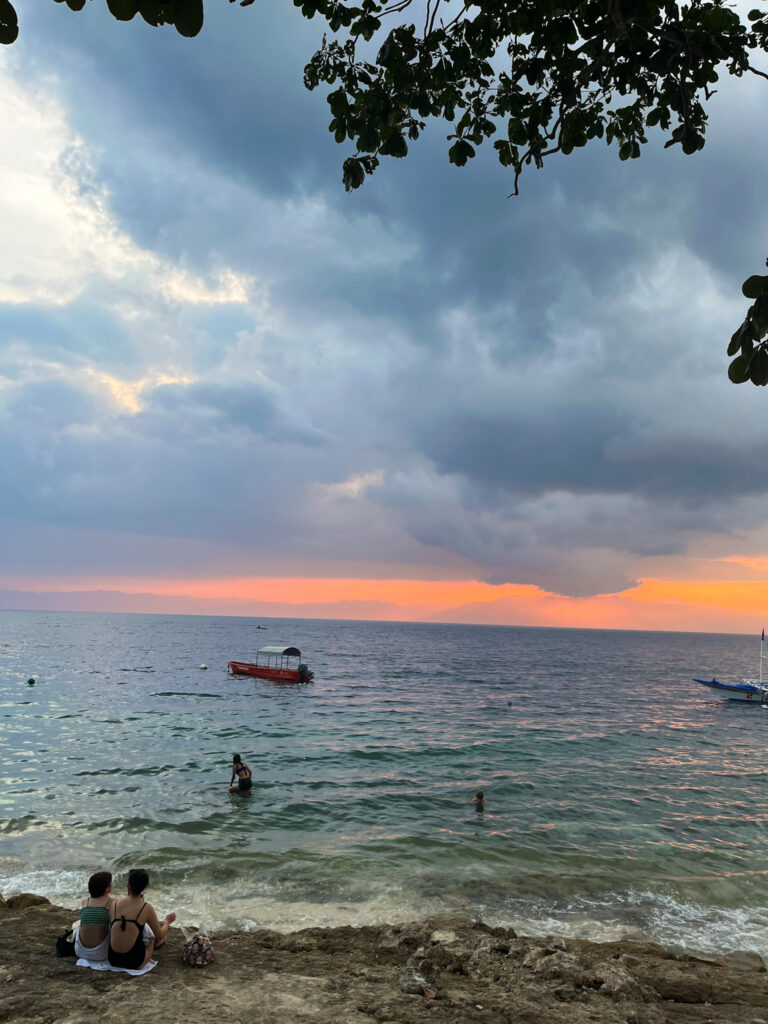 Sunset on Pangsama Beach