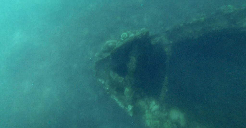 Skeleton Shipwreck in Coron