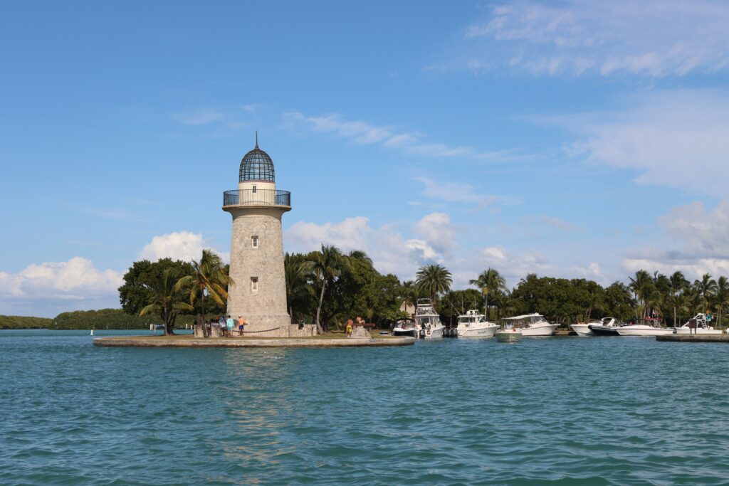 Boca Chica Lighthouse from a Boat