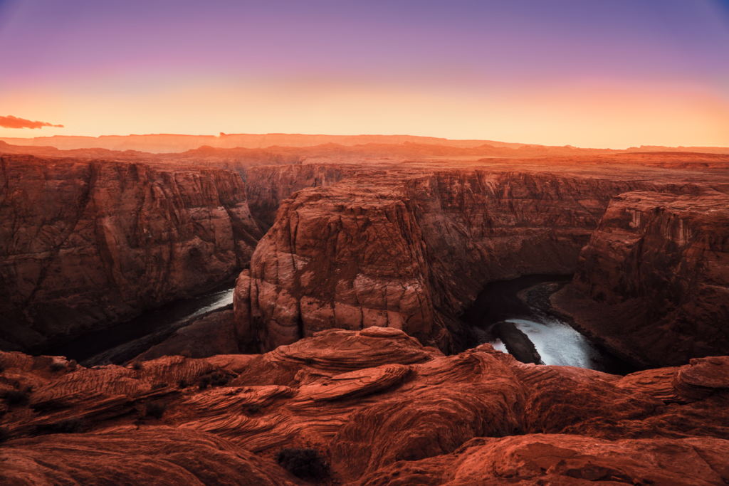 Sunset Over the Grand Canyon